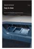 Complete Set of Interior Accessories for Zeekr 001 Center Console Storage Box