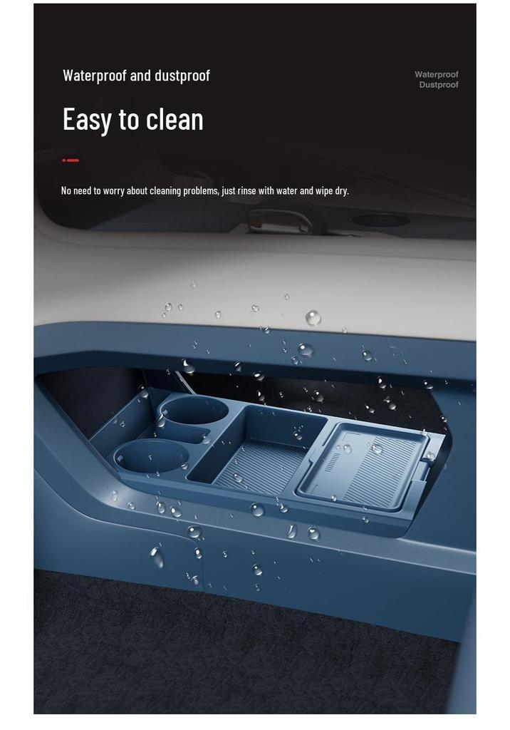 Complete Set of Interior Accessories for Zeekr 001 Center Console Storage Box
