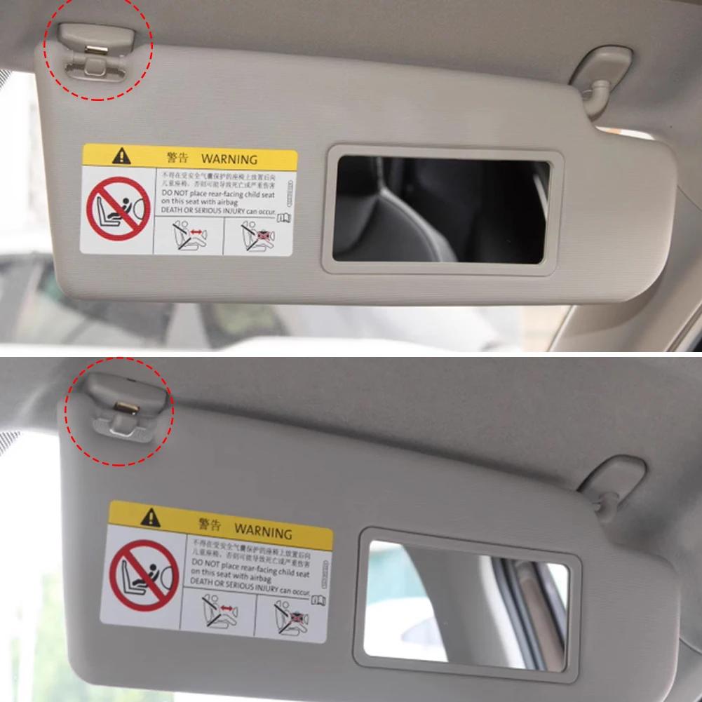 Car Sun Visor Hook Clip Bracket Hanger for VW Bora IV Golf 4 GTI Jetta A4 Passat B5 B6 Polo 9N Beetle Caddy Skoda Octavia 2 A5