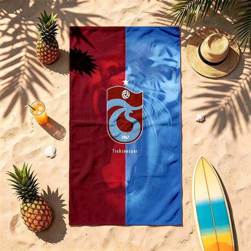 Trabzonspor (28) Thema Strandtuch Sandabweisend Weich Und Bequem Geeignet Für Den Pool Camping Yoga Und Tauchen Ein Reise-Essential