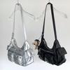 Women Retro Shoulder Bag Large Capacity PU Satchel Sling Bag Versatile Top Handle Bag Crossbody Hobo Bag Girl Stylish Purse