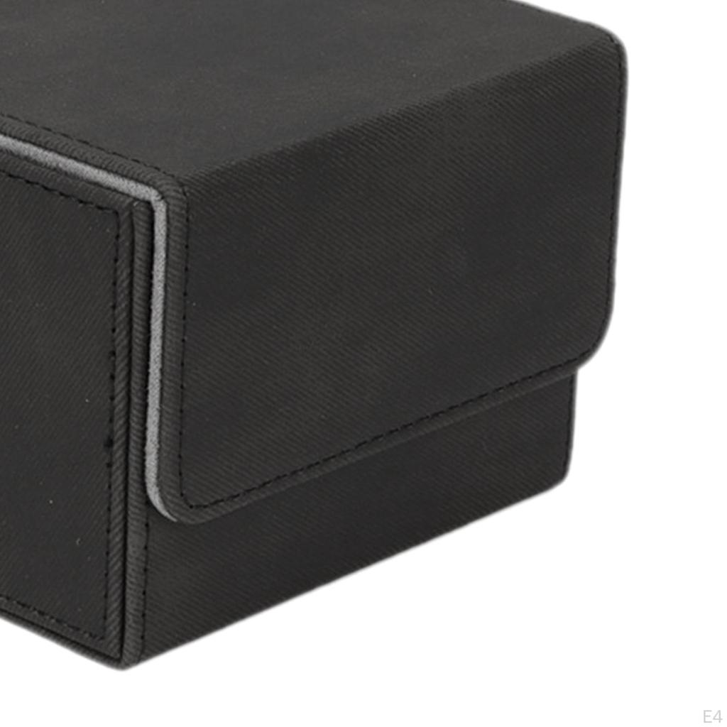 Card Deck Case with Separator Container Holder for Game