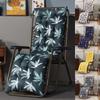 Plush Leaves Starry High Back Chair Cushion With Elegant Design For Cozy Patio Lounging
