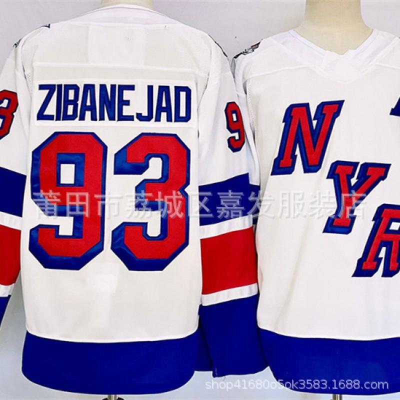 New York Rangers Ice Hockey Jersey Mens Cotton Team Fan Apparel Fall Wear