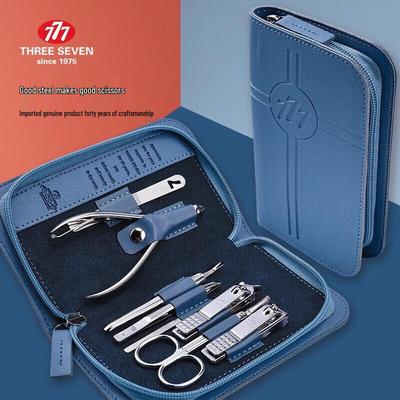 777 (THREE SEVEN) 8-Piece Nail Clipper and Grooming Set