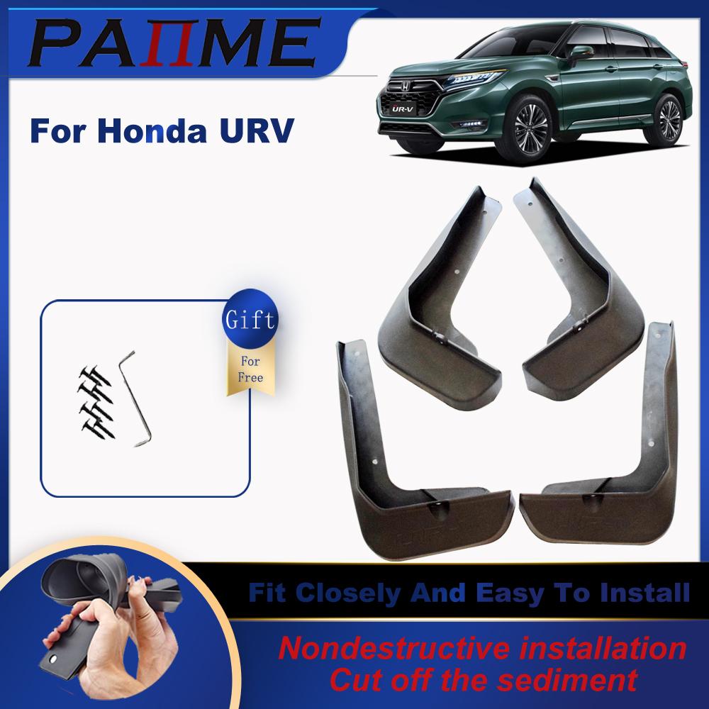 

CAR MudFlaps For Honda URV UR-V 2017- 4pcs/Set Molded Splash Guards Front Rear Mud Flap Mudguards Fender