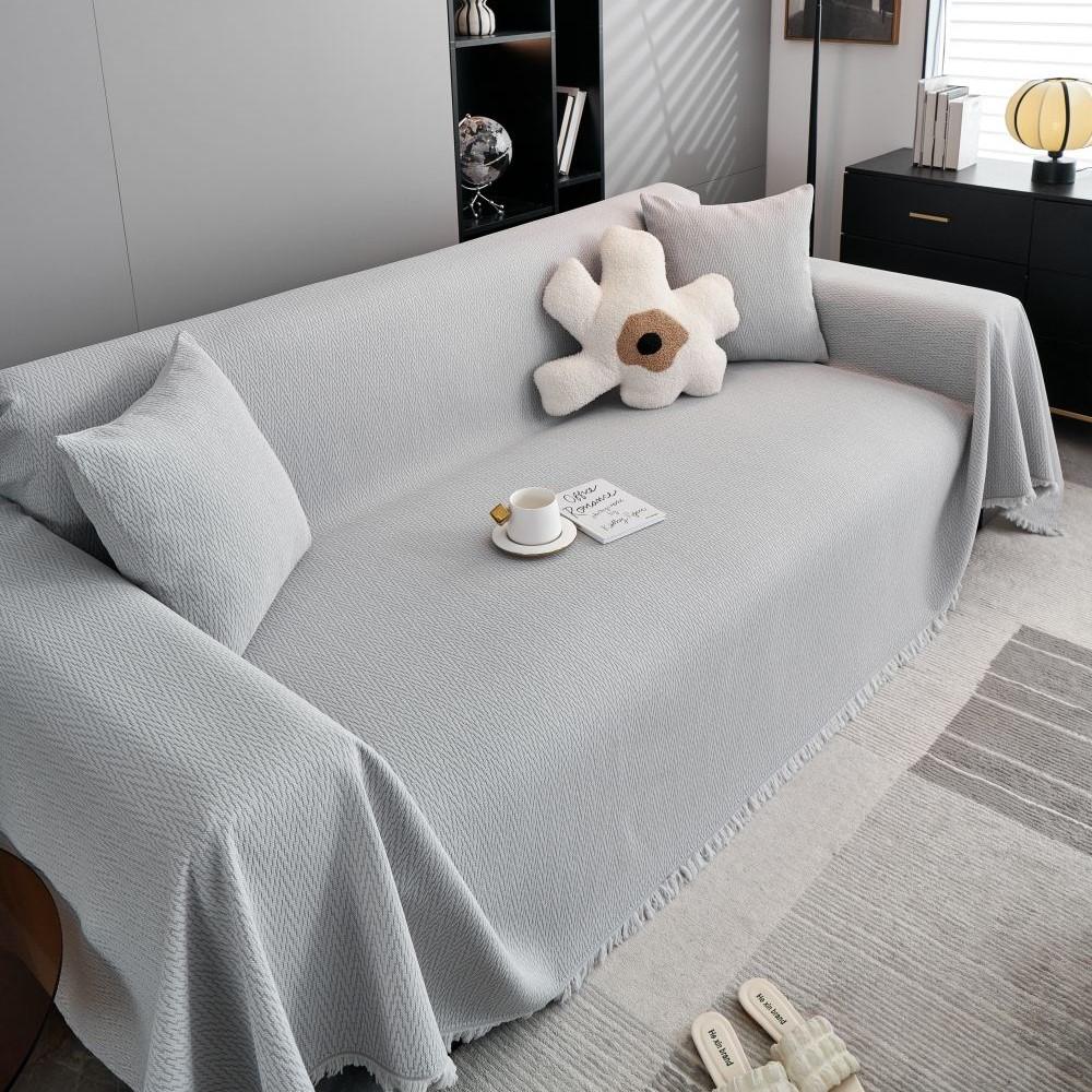 Throw Blankets for Living Room Couple Position Modern Solid Color Waterproof Camping Picnic Blanket Cover Nordic Sofa Cover Mat