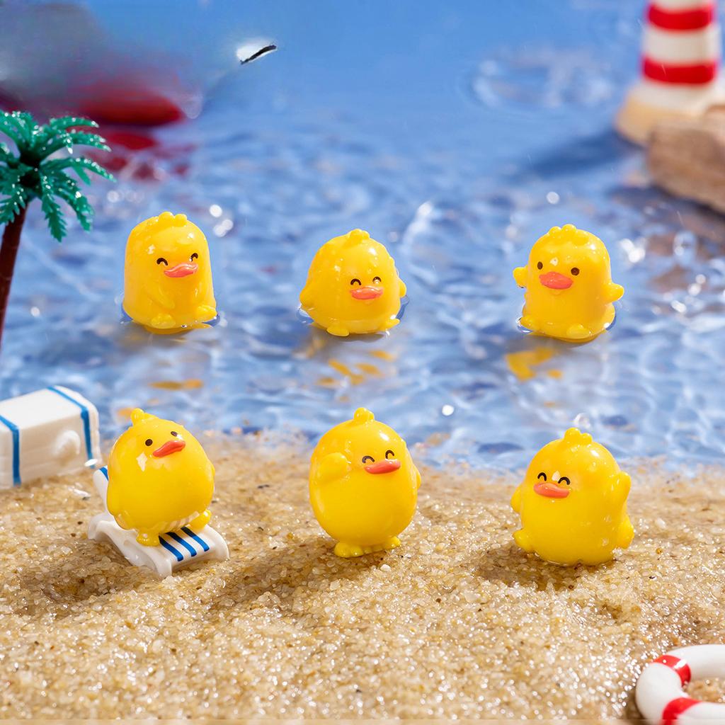 Micro Landscape Cute Duckling Doll Decoration Diy Blind Bag Accessories Desktop Car Decoration