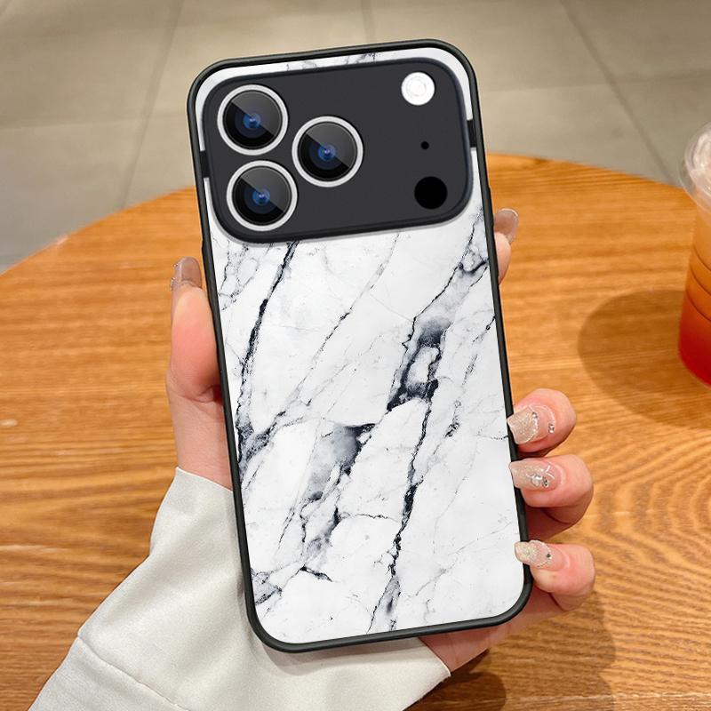 Sandstone Marble Case For iPhone 17 Pro Max Case iPhone 16 15 14 13 Pro Max 17E Magnetic For Magsafe Thin Ring Hybrid TPU+PC Matte Cover