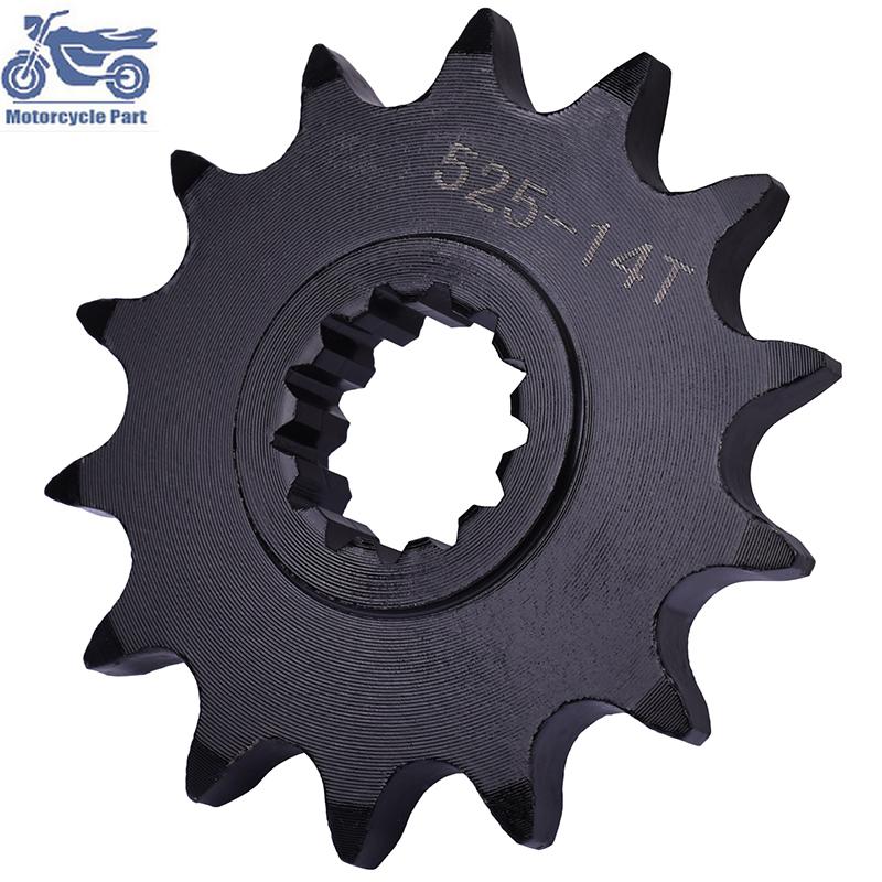 525 14T Motorcycle Front Sprocket For Benelli BN600 TNT600 BN302 2015-2020 500 Leoncino TRK502 TRK502X 2018-2020 600CC