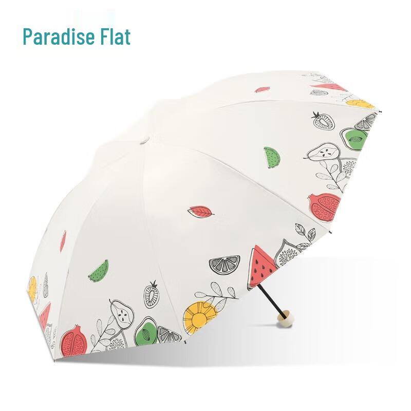 Heaven Umbrella 33905E Colorful Fruit Automatic UV Protection Folding Umbrella