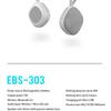 Rockmia EBS-303 5W Mini Portable Speaker Bluetooth 5.0 Fabric Mesh Subwoofer with Magnet Function Waterproof TF Card Player Soundbox Gift