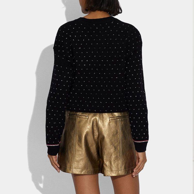 Coach FW21 Sweater Women's Black C2193-BLK