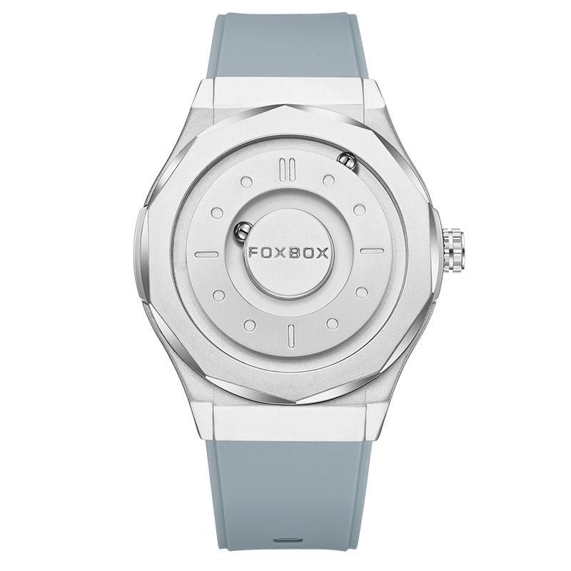 LIGE New Magnetic Watch FXOBOX Creative Personality Men's Quartz Watch Fashion cCasual Sports Men's Watch