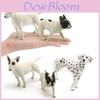 Childrens Pvc Realistic Dalmatian Toy Dog Model For Kids Playroom Decor