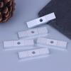 2/5Pcs Reprap Diy 2Gt/S2M Timing Belt Fixing Piece Aluminum Alloy Tooth Pitch Clamp Fixed Clip Cnc 9*40Mm For 3D Printer Part