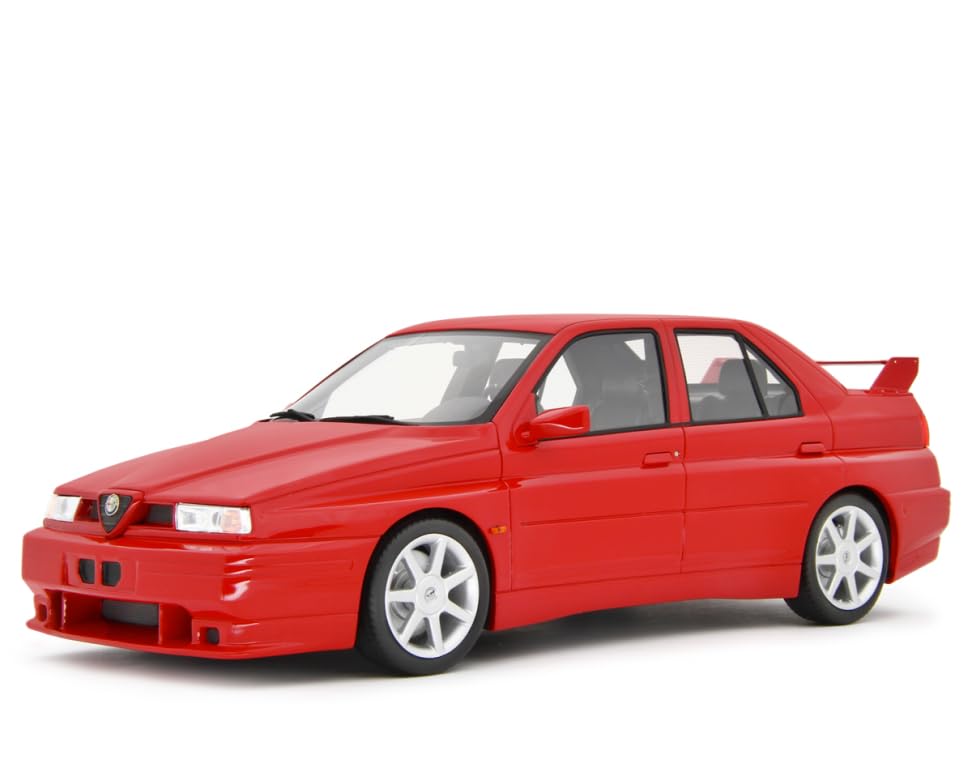LAUDORACING 1/18 Alfa Romeo 155 GTA Stradale 1993 Red Official Version, Limited To 499 Units