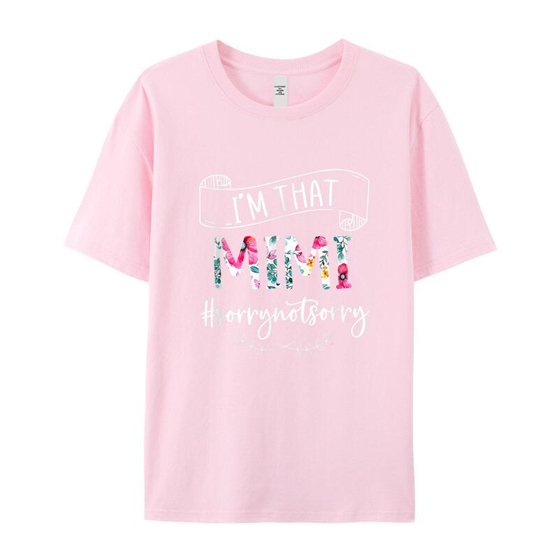 Im That Mimi Sorry Not Unisexs Discount Normal Tops Tees Crew Neck Christmas Cotton Fabric Tshirts Normal Short Sleeve Tshirt