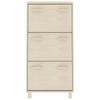vidaXL Schuhschrank HAMAR Honigbraun 59,5x35x117 cm Massivholz Kiefer