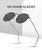 Men Metal Polarized Sunglasses Women Vintage Sun Glasses Female Fashion Square Eyeglasses Brand Designer UV400