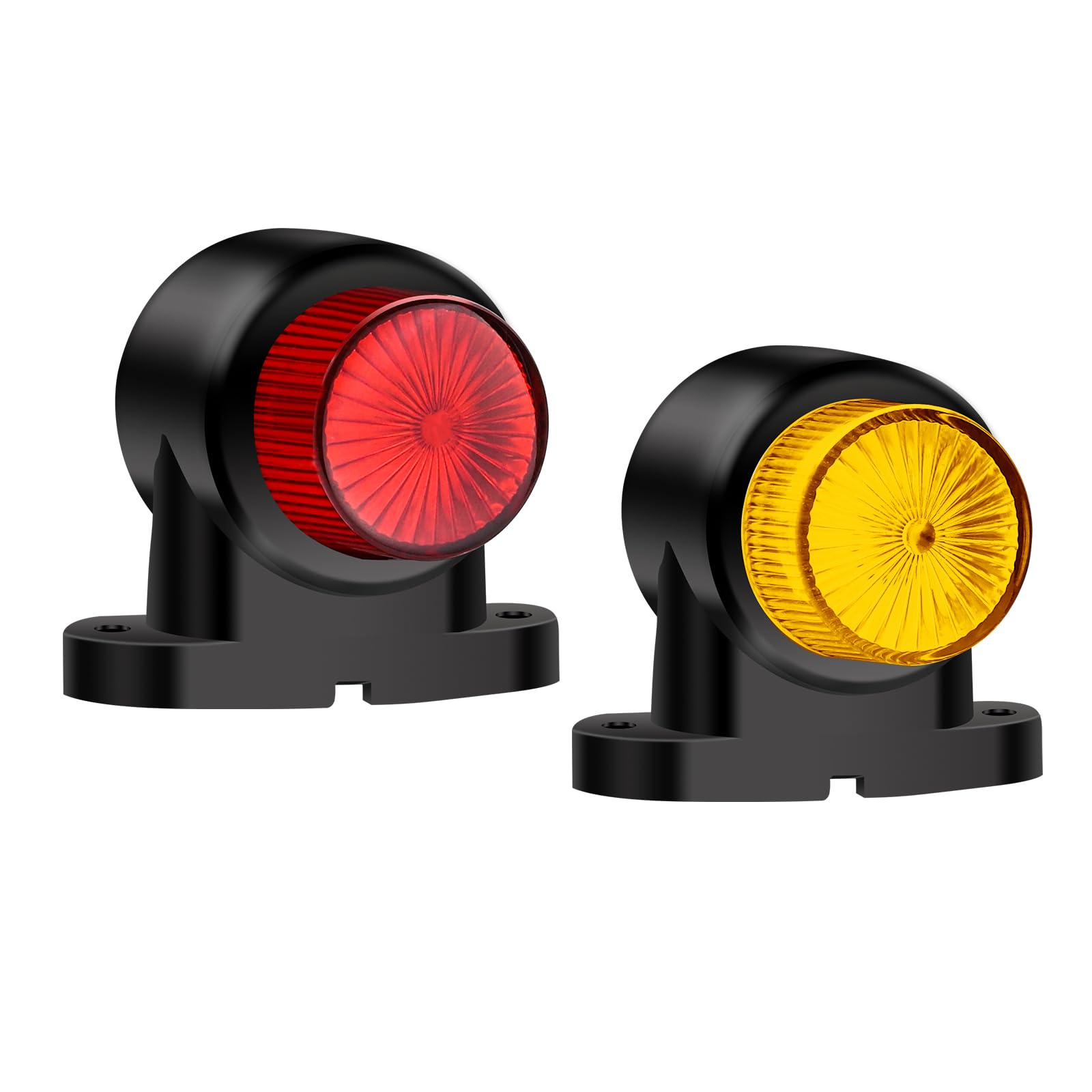 

Xuzimaoyi Side Marker Truck Double Sided Glowing Clearance Lamp 8 LED Car Width Light 8LED-2pcs жовтий