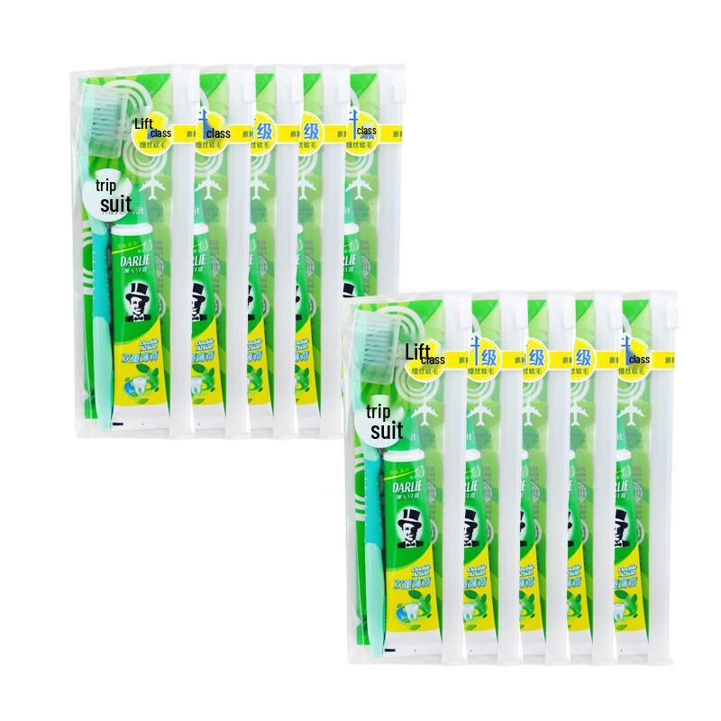 Darlie Dual Mint Toothpaste & Toothbrush Travel Set