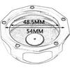 Dirt Bike Gas Cap,Motorcycle Gas Fuel Tank Cap with Breather Valve Universal CNC for SSR Apollo TAO TAO SDG YZ TTR 50cc - 150cc CRF XR RM KX KLX Dirt