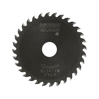 HiKOKI Black Tip Saw Blade for 100mm 32 for Dust Collection Circular Saws Drywall, Diameter, Blades, (Product Code 0032-5234)
