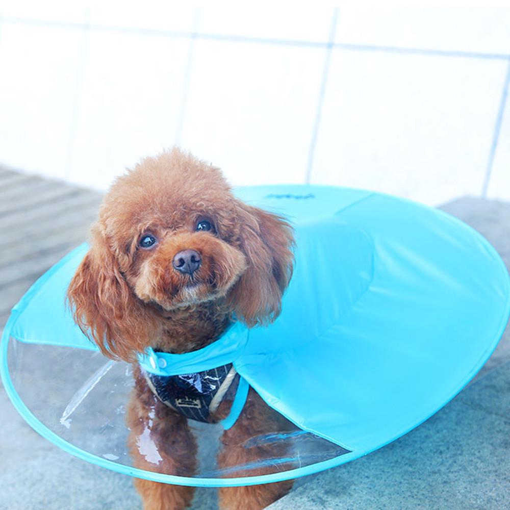 Buy Dog Raincoat Waterproof Cloak Umbrella All-Inclusive Pet
