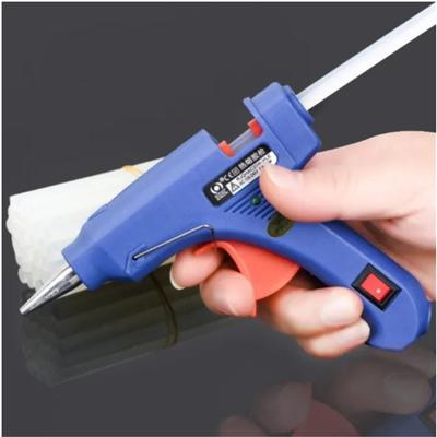 20W Mini Hot Melt Glue Gun EU Electric DIY Industrial Household Repair Tool with Thermo Heat Temperature