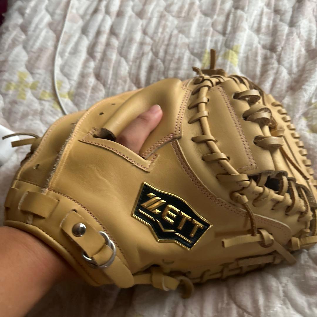 Used ZETT Soft Catcher s Mitt BRCB35412