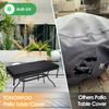 Rectangular Patio Table Cover - Waterproof Anti-UV Outdoor Dining Table Cover - Outdoor Patio Furniture Cover 75" L X 40" W X 6" H