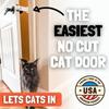 Kitten Door Stopper Cat Door Barrier Extendable Pet Door Latch Door Cat Latch Support Lightweight Solution