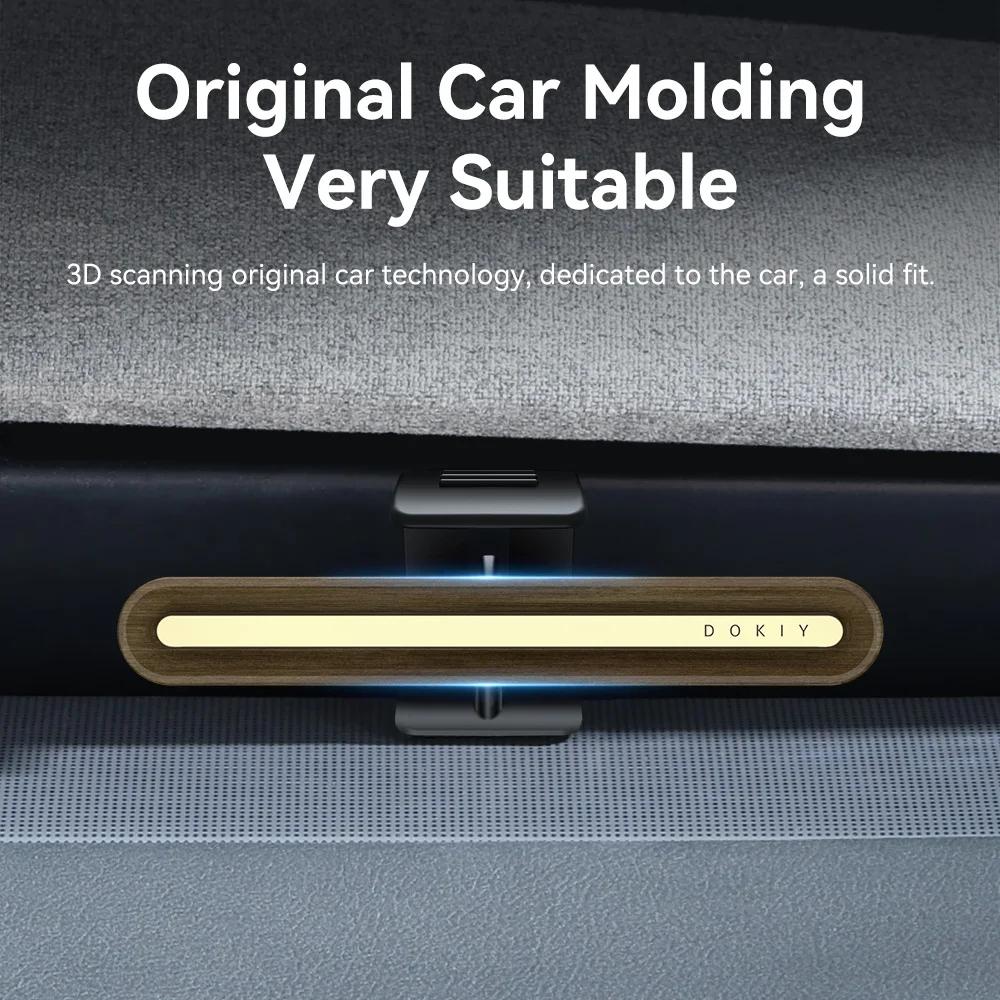 YZ For Tesla Model 3 / Y 2021-2026 Interior Auto Parts Car Air Freshener Vent Clip Adapter Soft Silicone Aromatherapy Holder