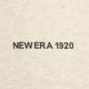 New Era Sweatshirt mit Originalgröße SW PO HOODIE NE1920 OAT Logo, Baumwolle, Haferflockenfarbe, L,