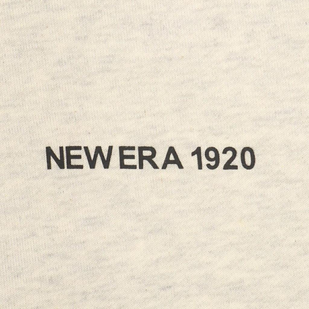 New Era Sweatshirt mit Originalgröße SW PO HOODIE NE1920 OAT Logo, Baumwolle, Haferflockenfarbe, L,