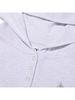 Vintage Graphic Slim Fit Waffle Hoodie [Melange Gray]