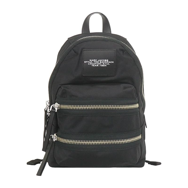 

[Marc Jacobs] bag (rucksack) 2F3HBP029H02 black The biker nylon medium backpack ladies [brand] [product]
