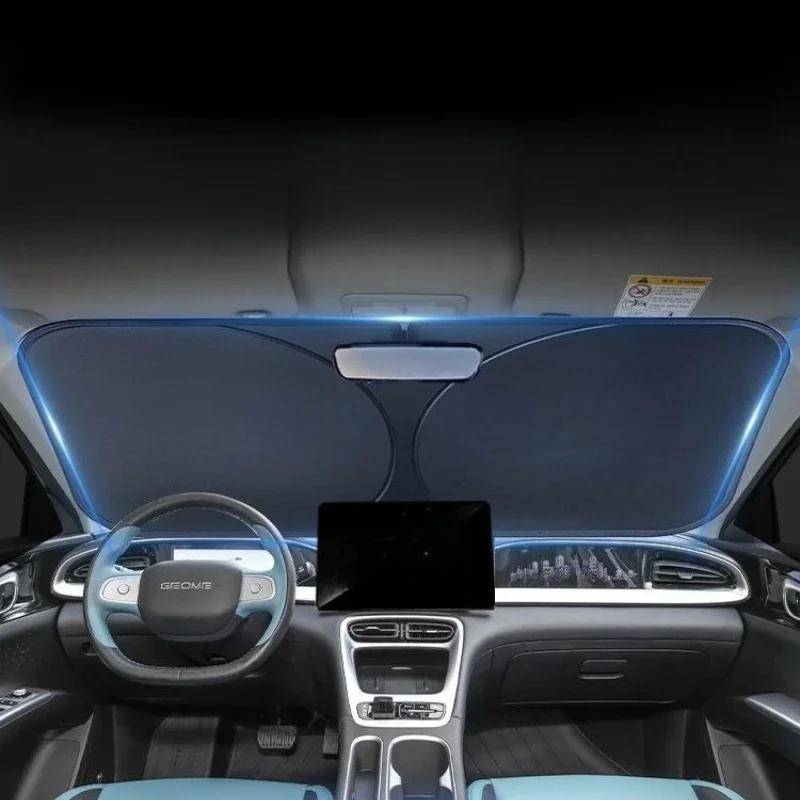 Car Front Windshield Sunshade For OMODA 9 C9 C5 PHEV SHS 2025 Accessories Window Heat Insulation Sun Shades Protection Parts