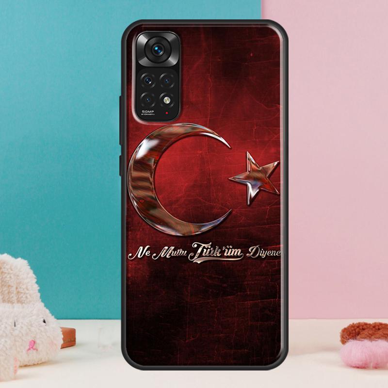 Turkei Turkey Ataturk Flag Case For Xiaomi Redmi Note 14 13 12 Pro 11 9 10 9S 10S 11S 12S Redmi 14C 13C 10C 12C Cover