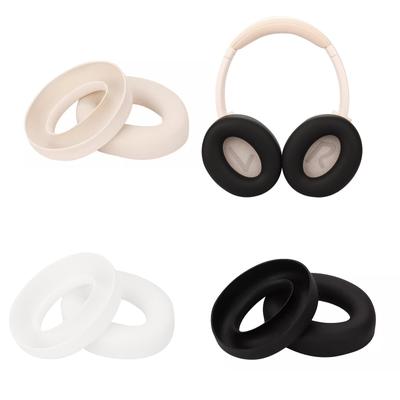 EarPads Silicone Ear Cushions Replacement Silicone Earmuff for SoundPEATS Space Headphone (1Pair)