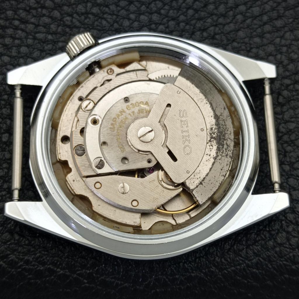 REFURBISHED JAPAN MADE SEIKO 5 AUTOMATIC MENS WATCH WHITE DIAL CUSTOM A440130-2 QV90-a440130