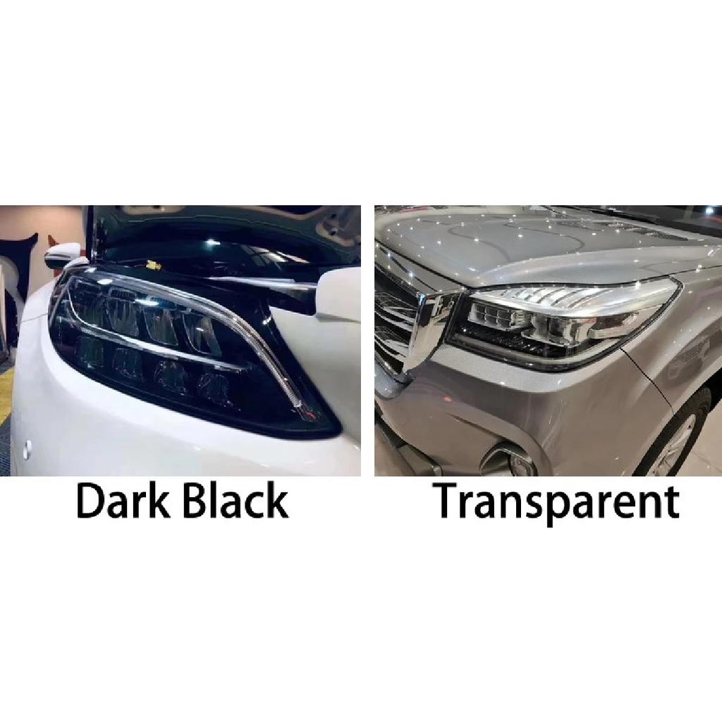 30cm Car Transparent Light Protector Film Bumper Hood Paint Protection Headlight Protective Film Vinyl Roll