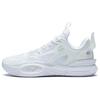 Li Ning All City 10 Basketball Shoes Men's Low Top Standard White/Antarctic Gray ABAS019-4