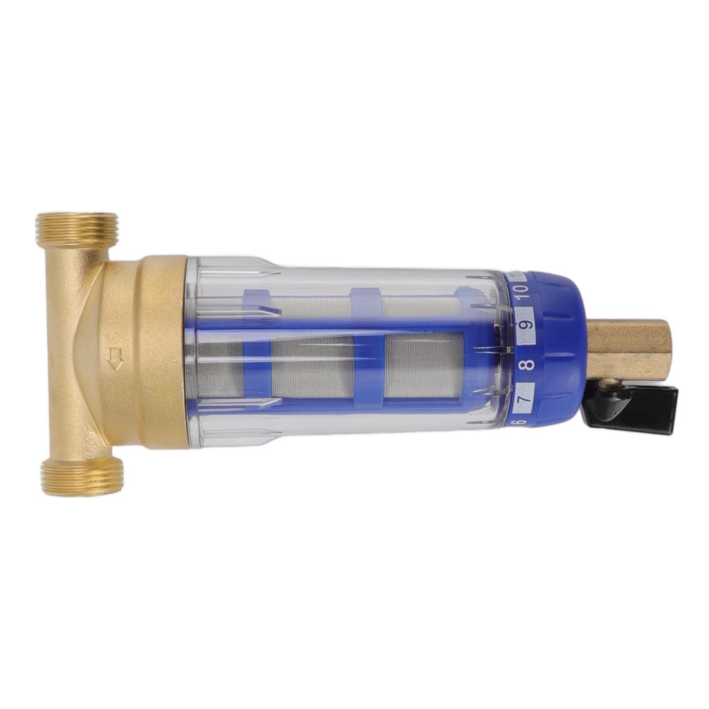 Whole House Spin Down Sediment Water Filter Refined Copper Head Spin Down Sediment Prefilter