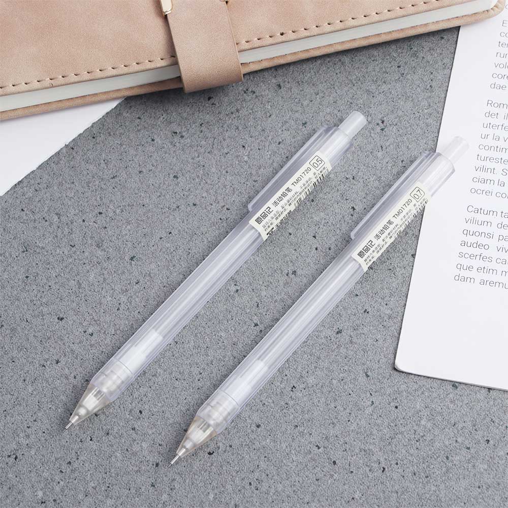 Drawing Transparent 0.5/0.7mm Propelling Pencil Mechanical Pencil Movable Pencil Automatic Pencil