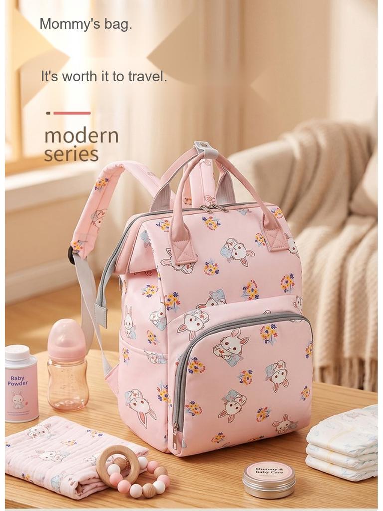 Backpack Women Oxford Large Capacity Multi Pocket Mother Baby Travel