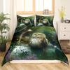 Owl Duvet Cover Twin King Queen Size Cartoon Owl Comforter Cover Bird Animal Bedding Set Boys Quilt Cover Polyester Quilt Cover
