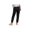 Adidas Solid Color Breathable Knitted Sports Pants Women Bottoms Black FS7574