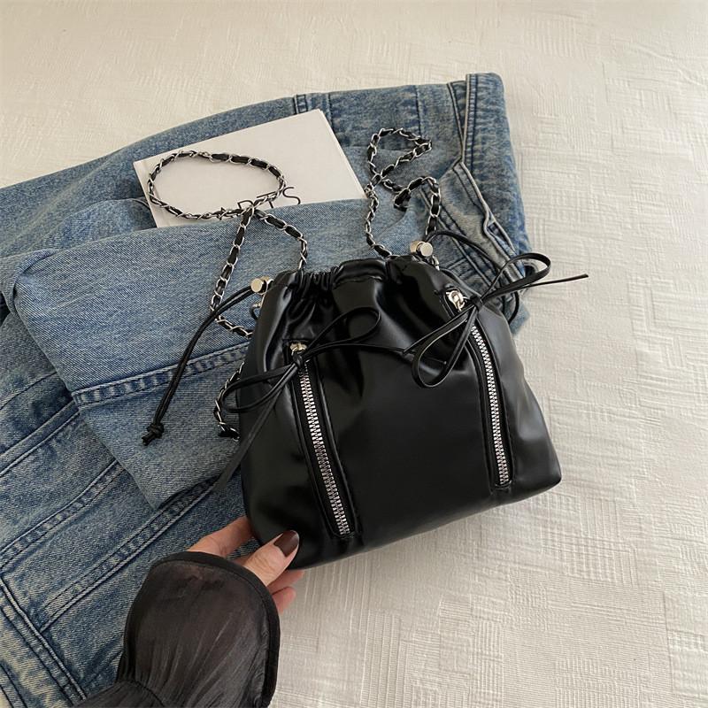 Fashionable Summer Mini Shoulder Bag For Women In Stylish Black White Red And Silver